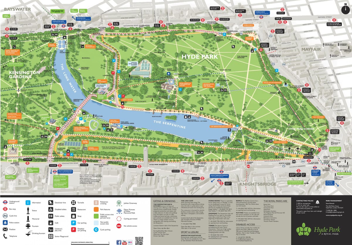 mapa hyde park sydney