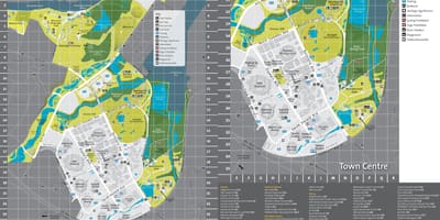 Mapa sydney olympic park