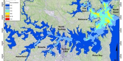 Povodňové mapy sydney